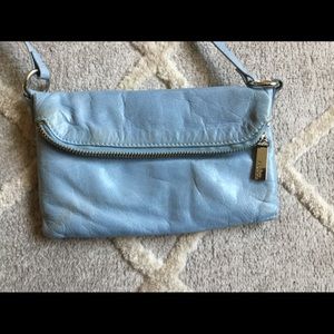 Blue Hobo crossbody purse